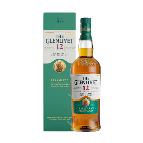 The Glenlivet 12 Year Old Single Malt Whisky 700ml | Porter's Lux
