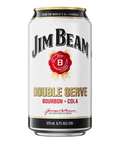 Jim Beam Double Serve Bourbon & Cola Cans 375ml Case of 30