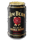 Jim Beam Black Label & Cola Cans 375ml Case of 24