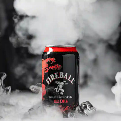 Fireball Cinnamon Whisky & Cola 6.6% 355ml Case of 16
