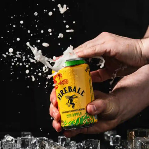 Fireball and Apple Can Closure Closures 355ml Case of 16