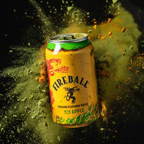 Fireball and Apple Can Closure Closures 355ml Case of 16
