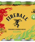 Fireball and Apple Cans 355ml 4 Pack