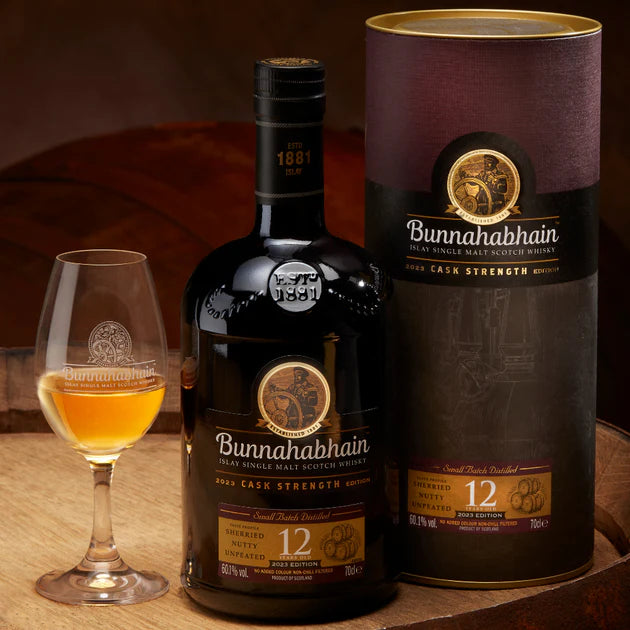 Bunnahabhain 12 Year Old Cask Strength Single Malt Scotch Whisky