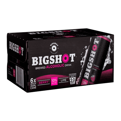 Big Shot Berry Lime 10% 250ml