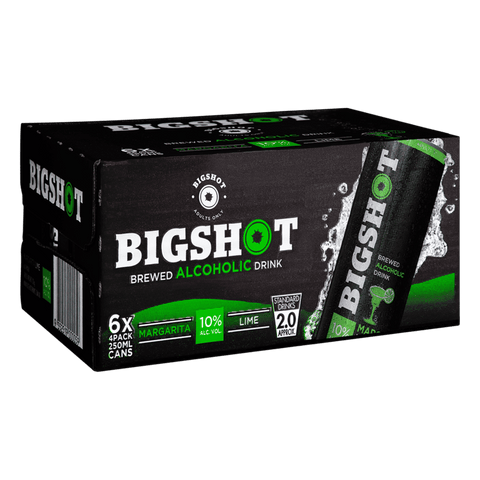 Bigshot Margarita Lime 10% 250ml