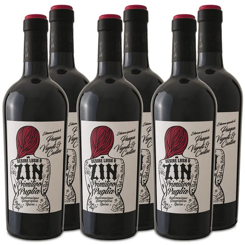 2019 Pasqua Desire Lush and Zin Primitivo Red Wine 750ml Case of 6