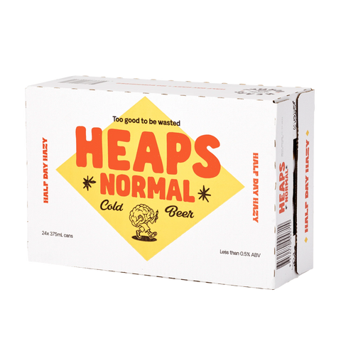 Heaps Normal Half Day Hazy Pale Ale Case of 24 375ml