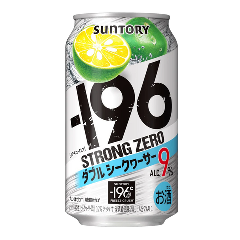 Suntory Strong Zero 9% Double Shekwasha Cans 350ml