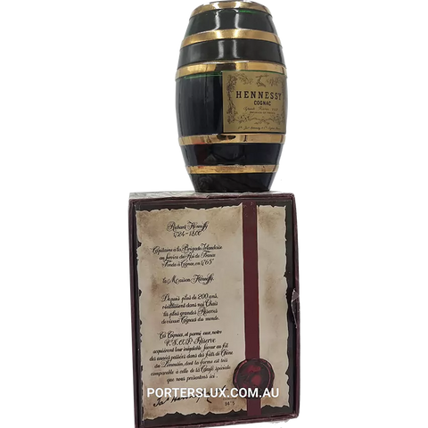 Hennessy VSOP Grande Reserve Barrel Decanter | Poetic Rarity at Porter's Lux