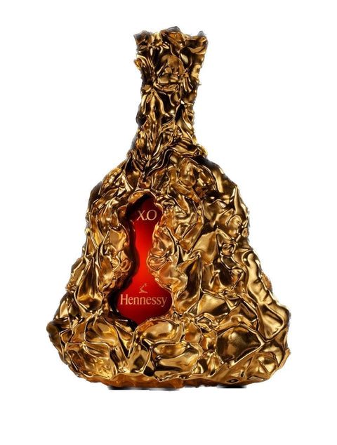 Hennessy XO 150th Anniversary Frank Gehry Masterpiece Decanter 24CT Gold