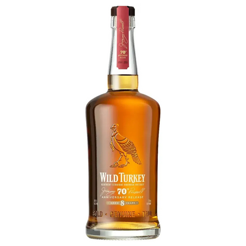 Wild Turkey 8 Year Old Jimmy Russell's 70th Anniversary 700mL