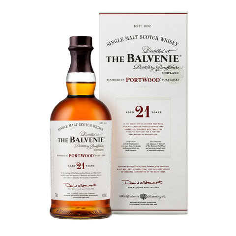 Balvenie 21 Year Old Portwood Single Malt Whisky 700ml