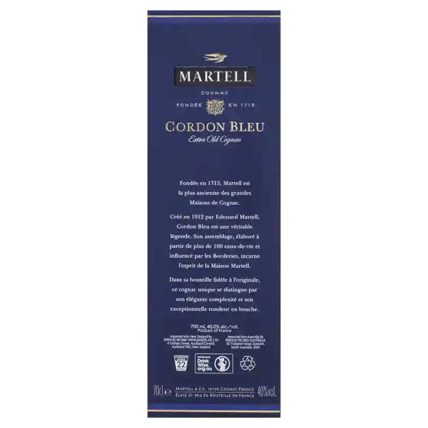 Martell Cordon Bleu Legacy Release Cognac 700ml