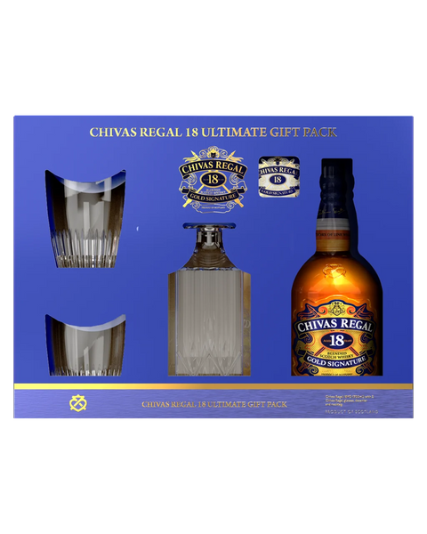 Chivas Regal 18 Year Old Ultimate Gift Pack