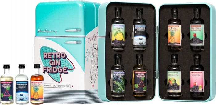 That Boutique-y Gin Company Retro Fridge Gin Gift Pack 8 x 50ml