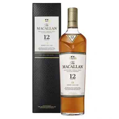 The Macallan 12 Year Old Sherry Oak Cask Single Malt Scotch Whisky 700ml