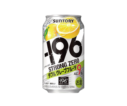 Suntory Strong Zero 9% Double Grapefruit Cans 350ml