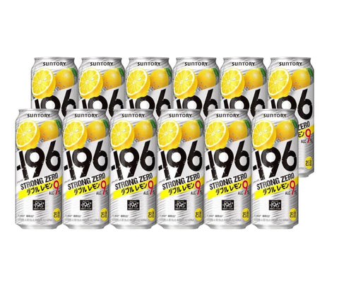 Suntory Strong Zero 9% Double Lemon Cans 500ml