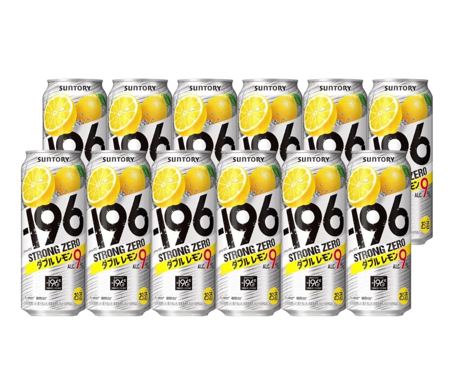 Suntory Strong Zero 9% Double Lemon Cans 500ml