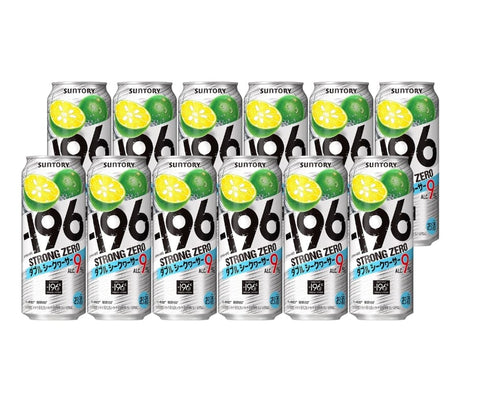 Suntory Strong Zero 9% Double Shikuwasa Can 500ml