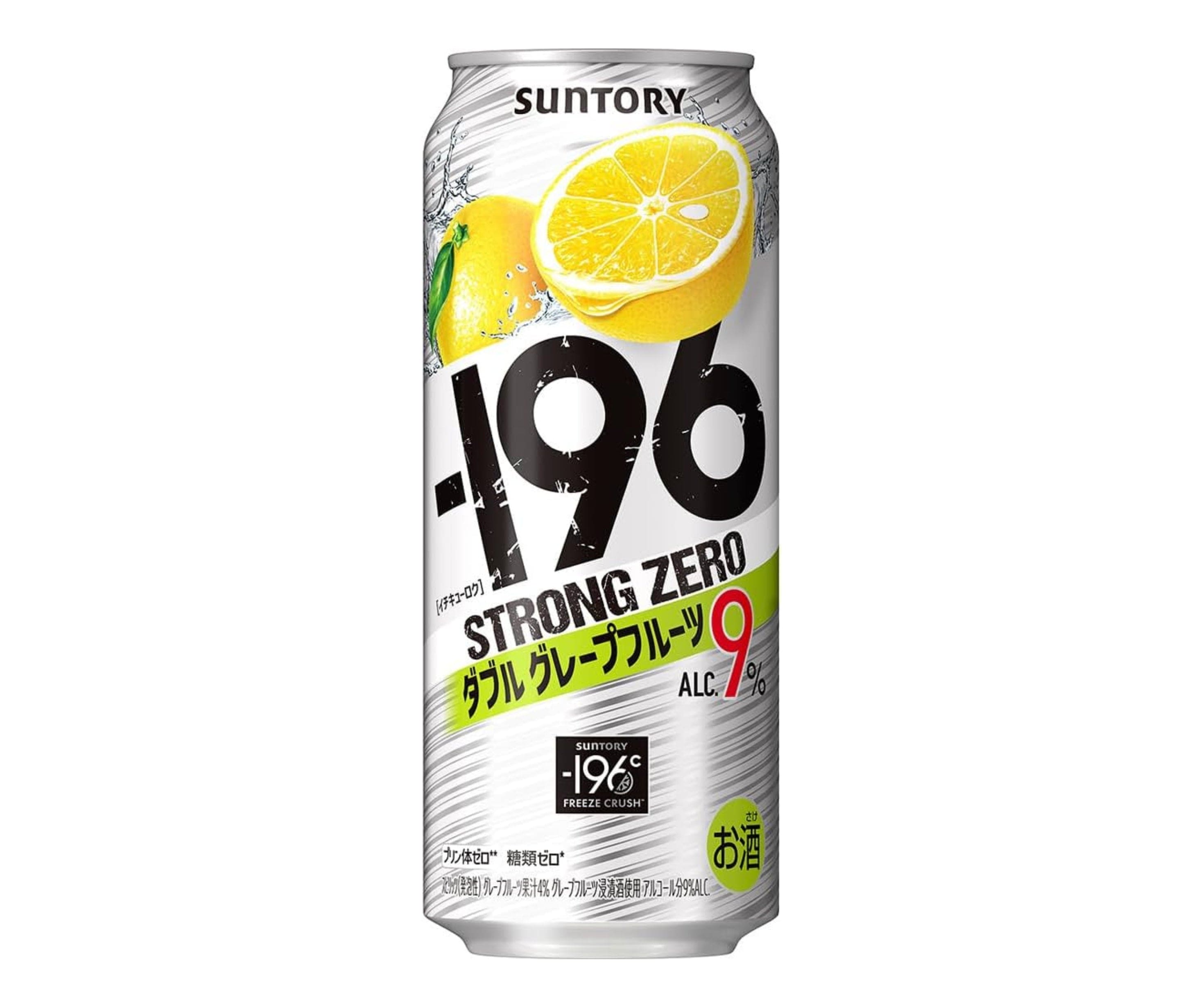 Suntory Strong Zero 9% Double Grapefruit 500 ml