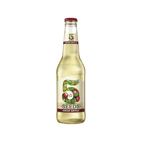 5 Seeds Crisp Apple Cider 345ml 6 Pack