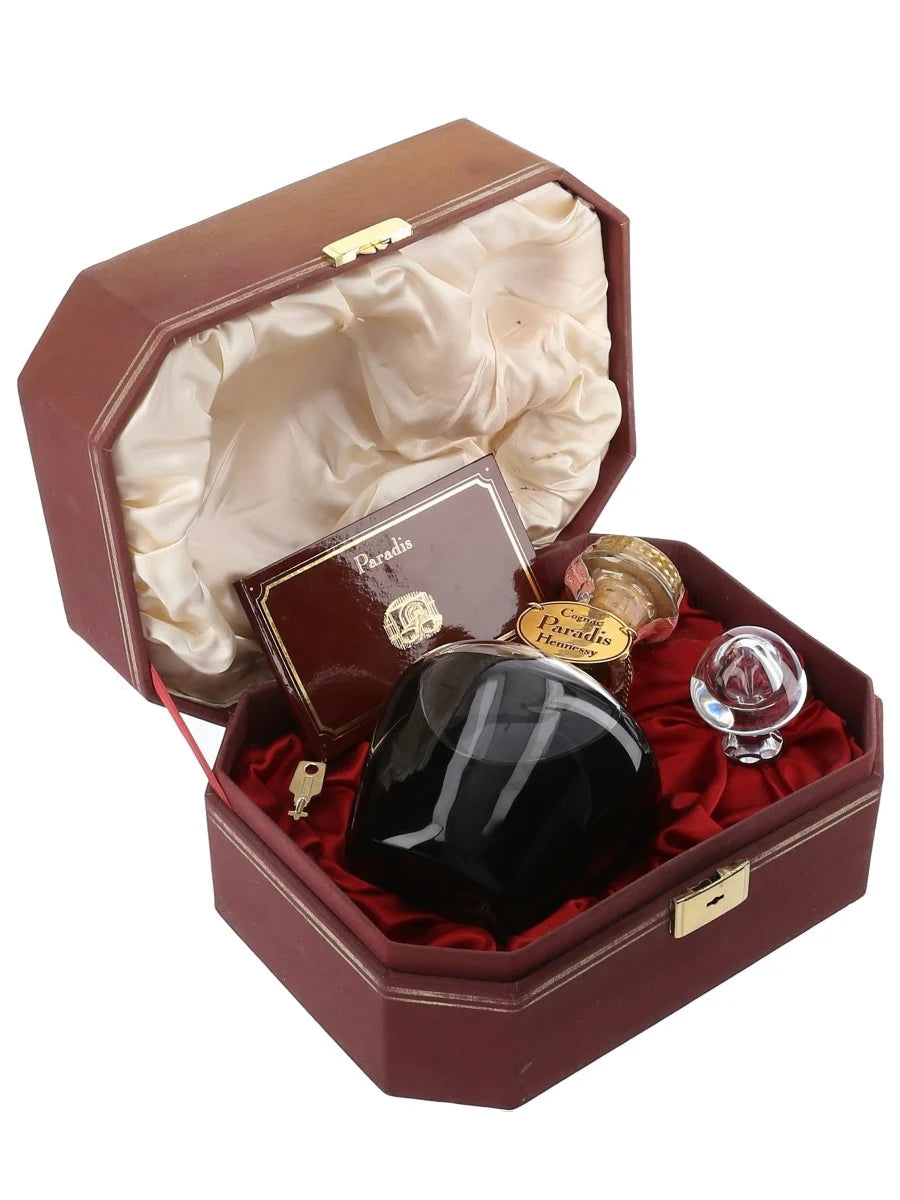 Hennessy Paradis Cognac 200th Anniversary Baccarat Decanter Bot.1980s Gift Box  (Rare Item)
