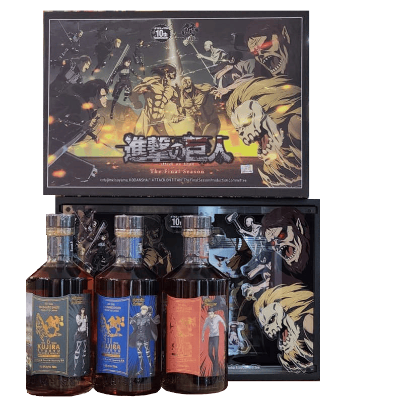 Kujira x Attack On Titans 10th Anniversary Limited Edition