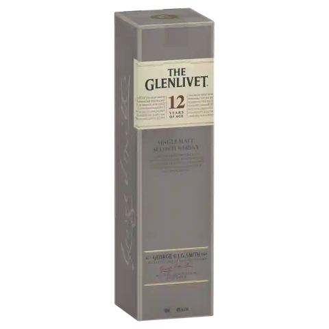 The Glenlivet 12 Year Old Single Malt Whisky 700ml