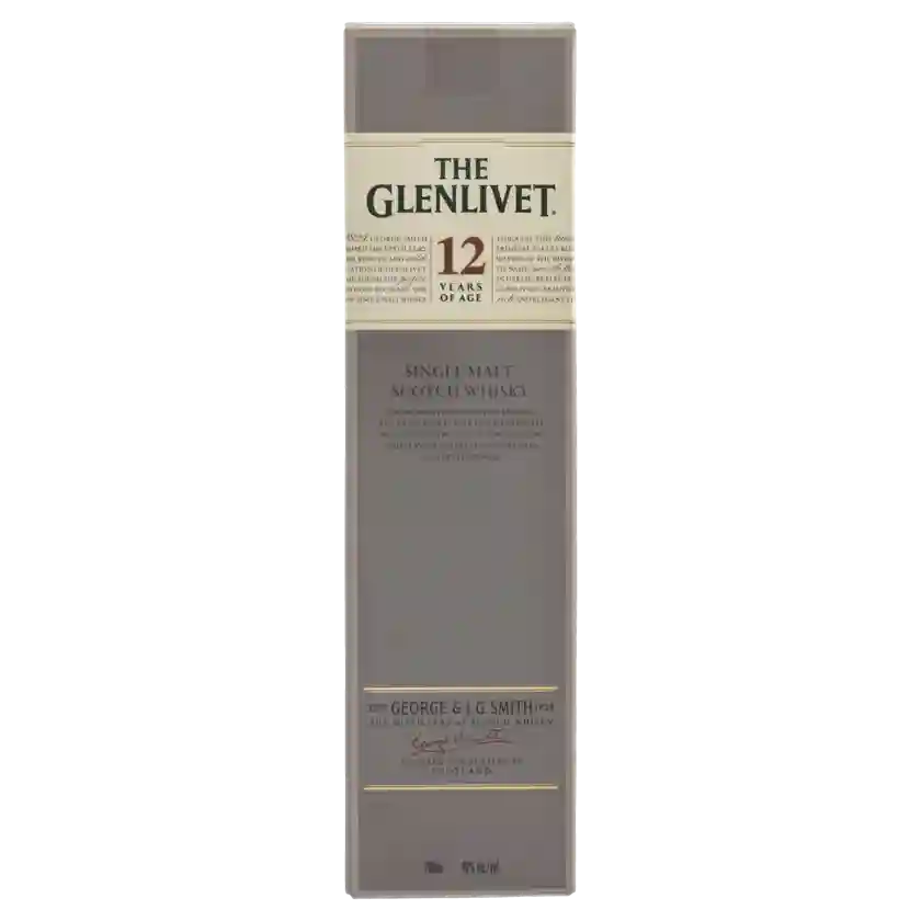 The Glenlivet 12 Year Old Single Malt Whisky 700ml