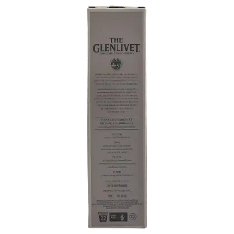 The Glenlivet 12 Year Old Single Malt Whisky 700ml