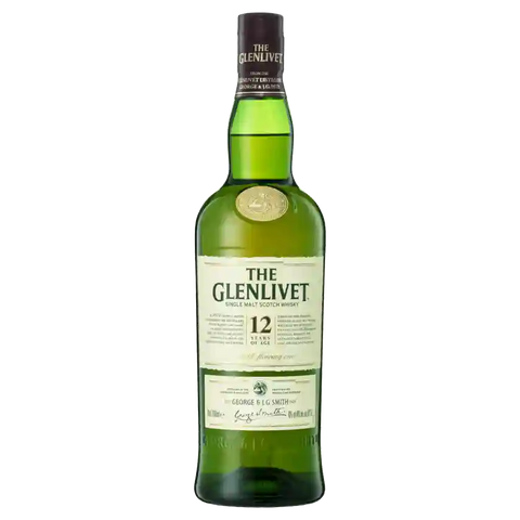 The Glenlivet 12 Year Old Single Malt Whisky 700ml