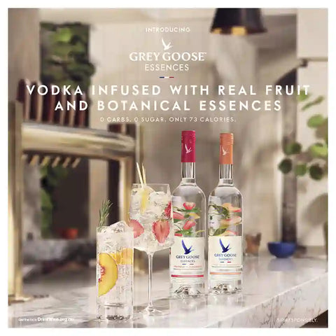 Grey Goose Essences Strawberry & Lemongrass 700ml