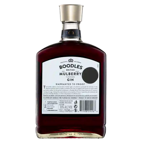 Boodles Mulberry Gin 700ml