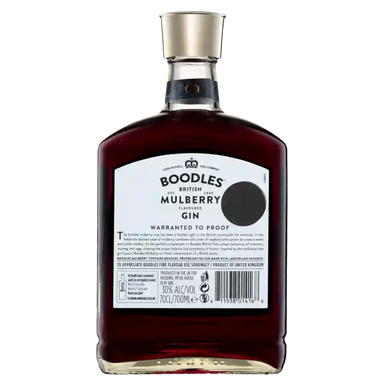 Boodles Mulberry Gin 700ml