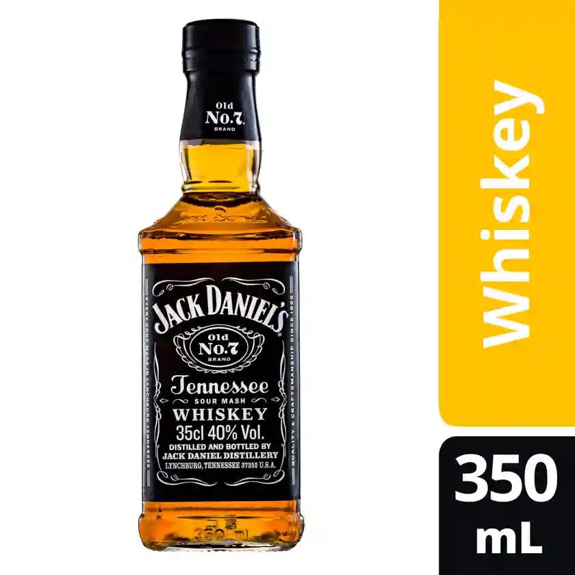Jack Daniels Tennessee Whiskey Half Bottle 350ml