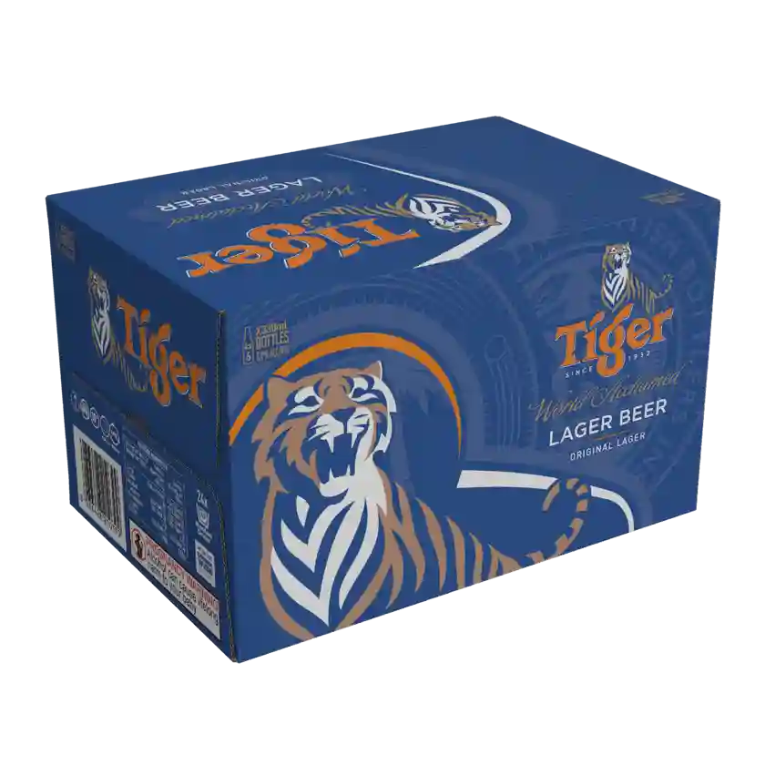 Tiger Asian Lager Bottles 330ml Case of 24
