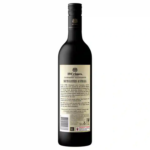 19 Crimes Cabernet Sauvignon 750ml