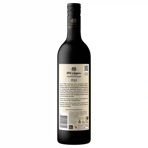 19 Crimes Sangiovese 750ml