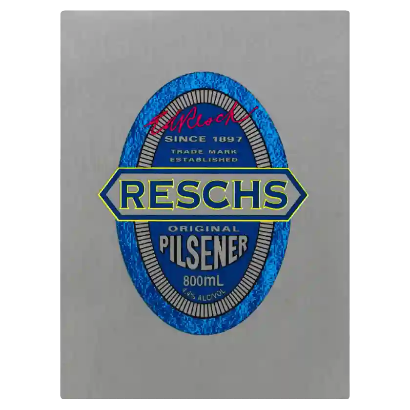 Reschs Pilsener Longneck 750ml 3 Pack
