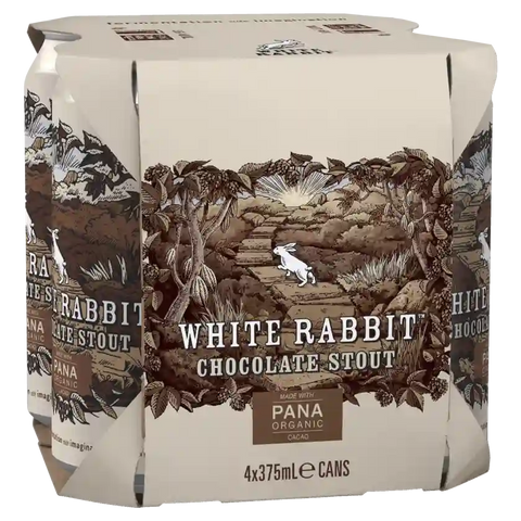 White Rabbit Choc Stout Can Closure Closures 355ml Case of 24