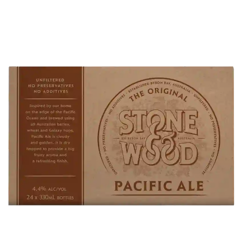 Stone & Wood Pacific Ale Bottles 330ml Case of 24