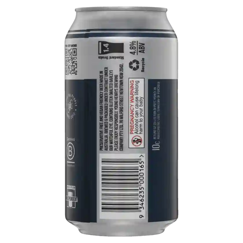 Young Henrys Newtowner Australian Pale Ale 375ml Cans Case of 24