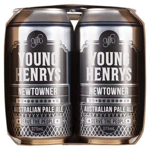 Young Henrys Newtowner Australian Pale Ale 375ml Cans Case of 24