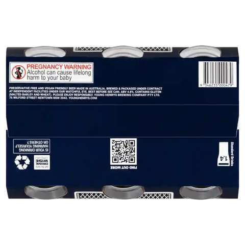 Young Henrys Newtowner Australian Pale Ale 375ml Cans Case of 24
