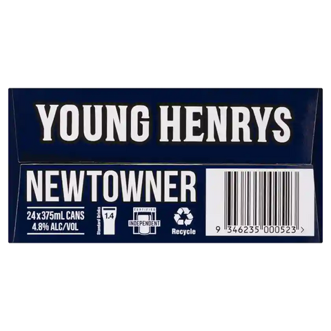 Young Henrys Newtowner Australian Pale Ale 375ml Cans Case of 24