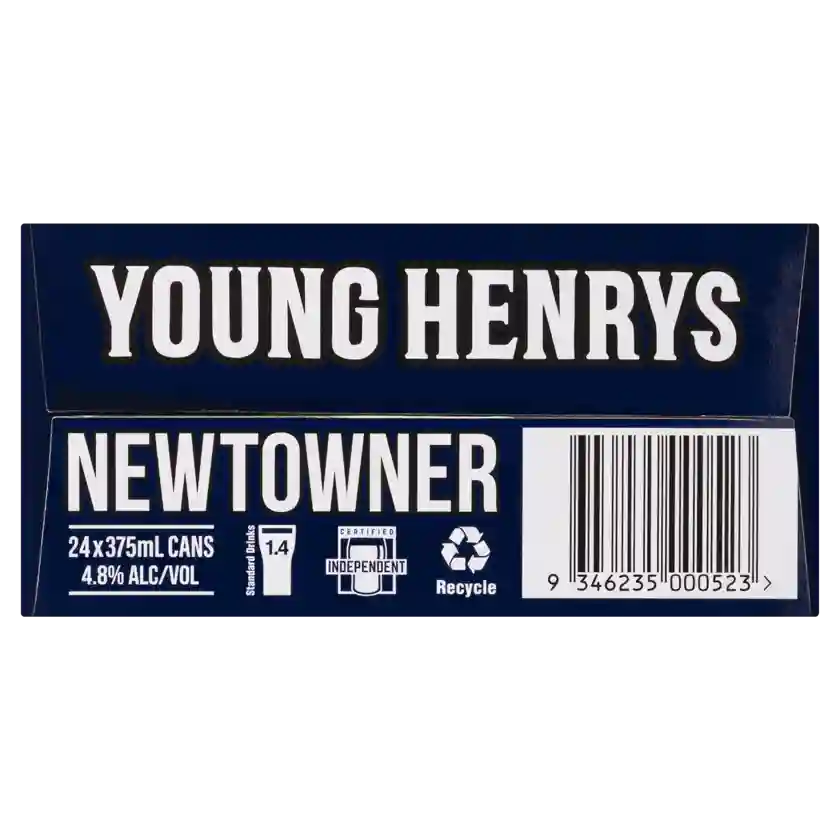 Young Henrys Newtowner Australian Pale Ale 375ml Cans Case of 24