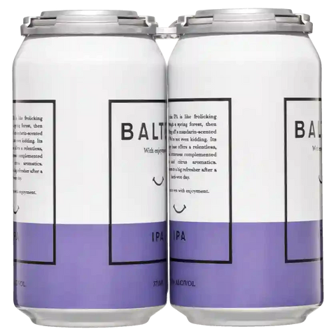 Balter IPA Can Closure Closures 375ml Case of 16
