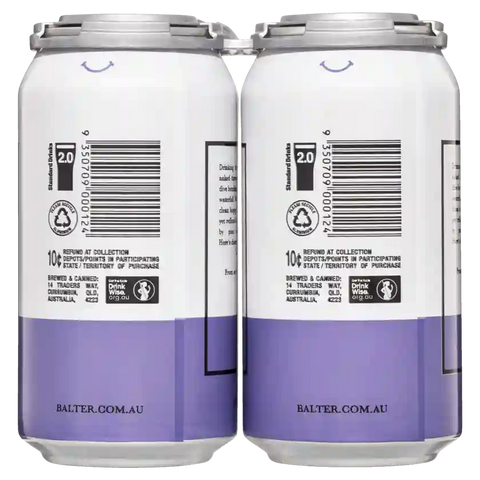 Balter IPA Can Closure Closures 375ml Case of 16